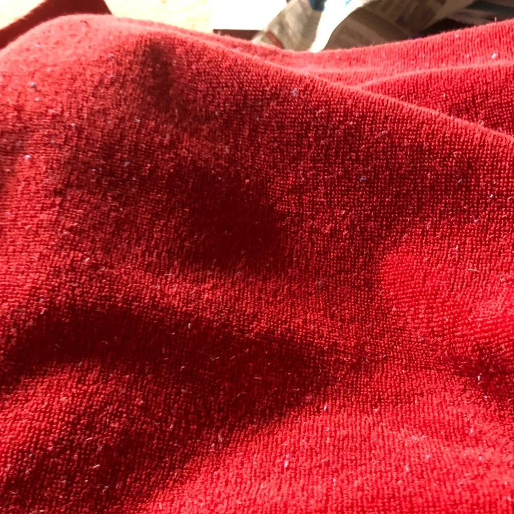 Red bath towels - Soft Character
